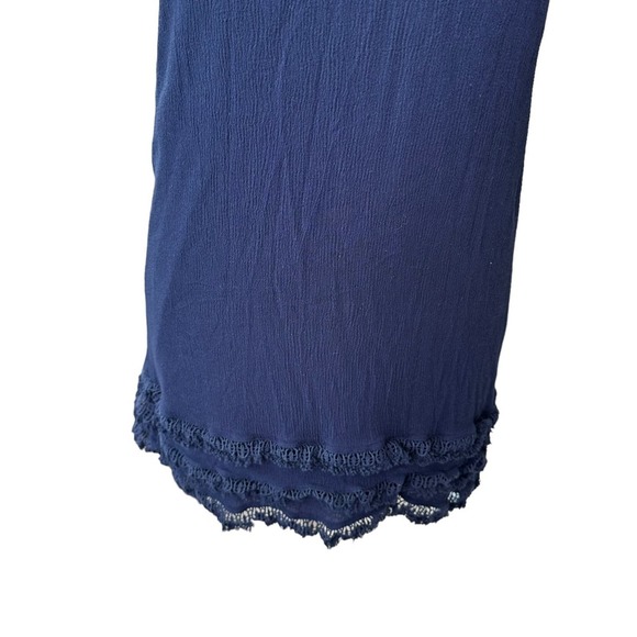 Lulus Sheath Dress Womens Knee Length Short Sleeve Lightweight Blue Large - Picture 4 of 13